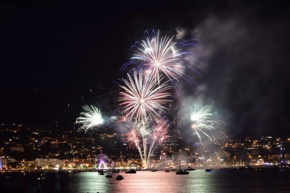 Fuochi d'artificio a Napoli