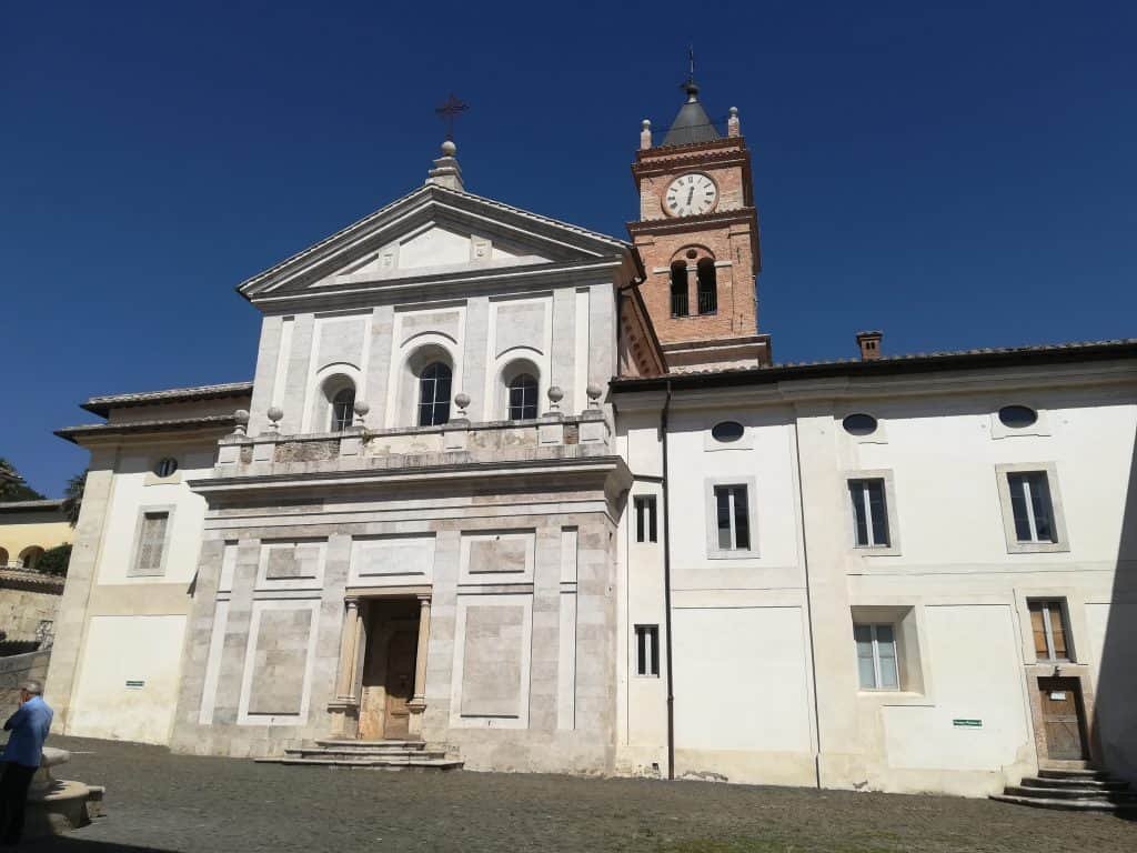 Facciata Certosa di Trisulti