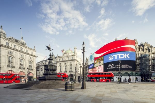 Piccadilly Circus a Londra