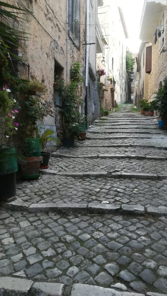 Priverno vicoli del centro storico