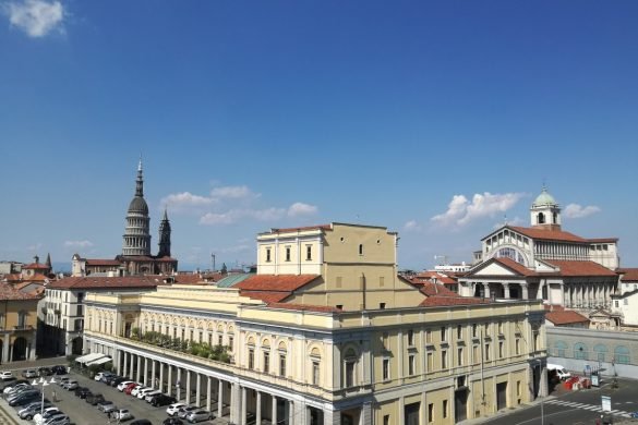 Novara dall'alto: una delle capitali dell'Alto Piemonte