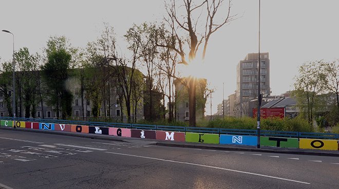 L’ORTICA: IL QUARTIERE MUSEO DI MILANO Murale - le parole della libertà