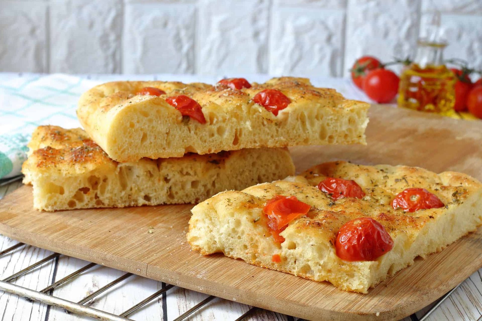 La focaccia barese